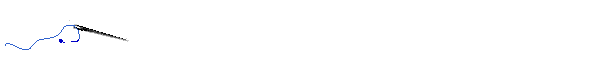 a transparent gif of a sewing needle with thread going up and down and leaving a stitch behind